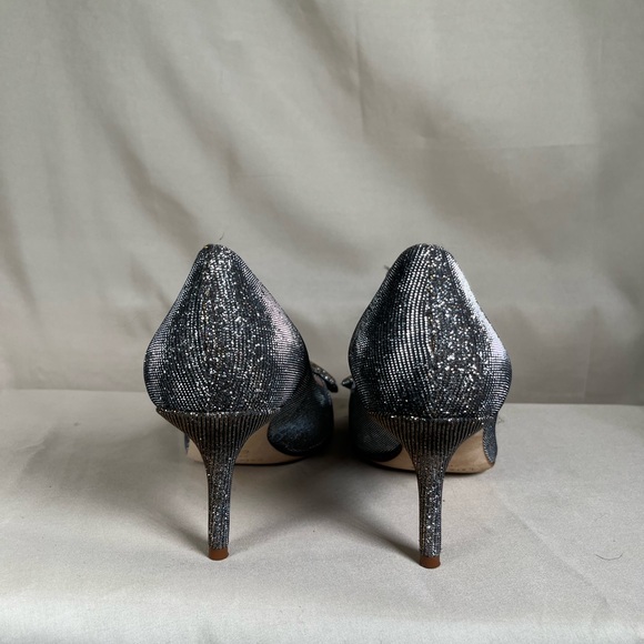 Kate Spade Shimmer Bow Heels - Picture 3 of 9